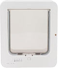 SUNGOOYUE Smart Pet Door, Electronic Cat Door 26 x 29.5 cm with App Control, Timer, Motion Sensor and Collar Activation