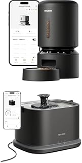 PETLIBRO 5G WiFi Automatic Cat Feeder 5L and 5G WiFi Cat Water Fountain 3L/101oz Bundle