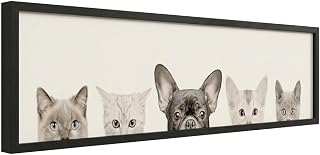 Enclosed Cat Litter Box House Furniture with 2 Doors