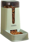 Green Automatic Pet Feeder and Drinker Bowl for Cats, Style D
