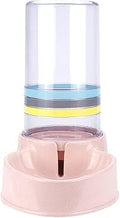 Automatic Pet Feeder and Water Fountain, Large Capacity, Plastic