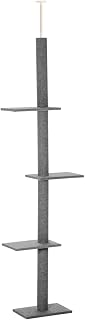 Floor-to-Ceiling Cat Tree with Sisal Scratching Posts