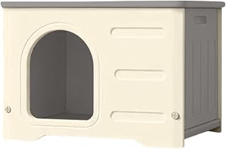 Outdoor Cat and Dog Shelter, Windproof and Rainproof, for Small Pets