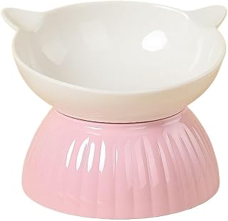 Single Ceramic Cat Food Bowl