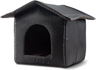 Foldable Waterproof Outdoor Cat House with Pad