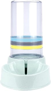 Automatic Pet Feeder and Water Fountain, Large Capacity, Plastic