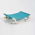 Wooden Cat Hammock, Rocking Sleeping Mattress, for Puppy and Cats