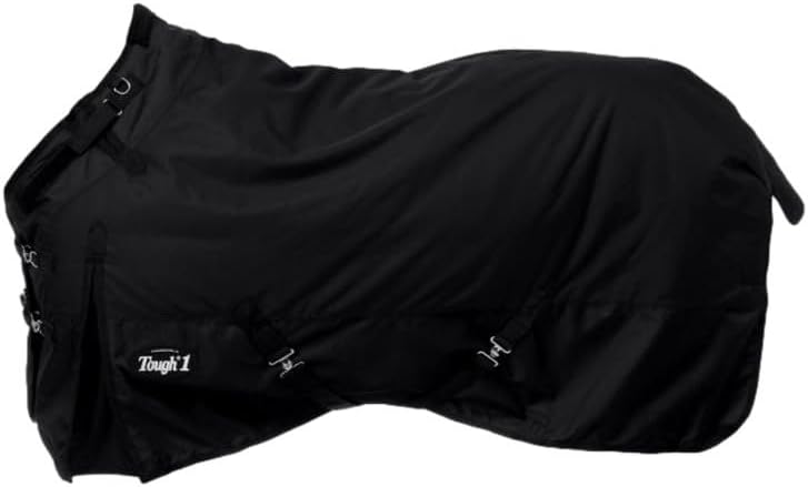 Poly horse turnout blanket with attached neck cover in 1200D fabric – view 11