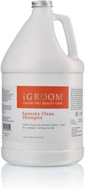Two gallon jugs of deep cleaning dog shampoo with chamomile