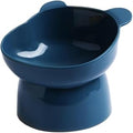 Large-Caliber Tilted Plastic Cat Bowl