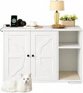 Hidden Cat Litter Box Enclosure Cabinet, 39 Inch