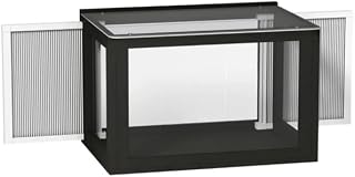 Cat Window Perch Catio, Fir Wood and Acrylic, Adjustable 65-105 cm