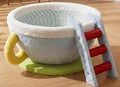 Pet Bowl and Bed