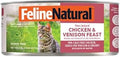 K9 Natural Chicken and Venison Cat Food, 85 g Can