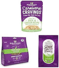 Stella and Chewy's Cat Food Duck Superpack, Wet Pouches, Freeze-Dried Dinner and Dry Food Bundle