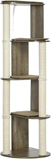 65-Inch Corner Cat Tree, Tall Multilevel Cat Tower for Climbing