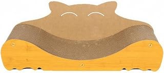 Elevated Cat-Shaped Corrugated Scratcher Sofa, Indoor Home Use