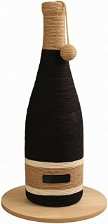 Rope Cat Scratching Post with Sturdy Wooden Round Base