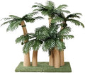 Palm Tree Cat Scratching Post with 13 Interactive Balls, Natural Sisal Rope, Multi-Combinable, Style C and Style D