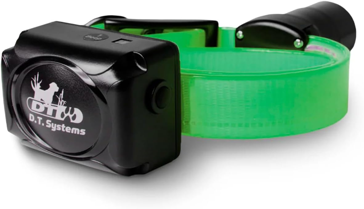 Orange waterproof upland beeper training collar receiver for hunting dogs – view 2