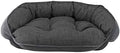 Bowsers Crescent Pet Bed, X-Large, Storm