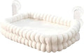 Breathable Window-Mounted Cat Bed with Suction Cups, White, 70x45cm