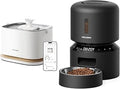 PETLIBRO Cordless Cat Water Fountain, 3L/101 oz with App Monitoring and Stainless Steel Tray, Bundled with 3L Programmable