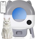 Self-Cleaning Automatic Cat Litter Box, 76L