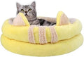 Cat and Dog Pot-Shaped Cave Bed, Winter Warm, 44 cm