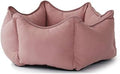 Removable Washable Pet Bed for Cats, Black, Size L