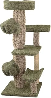 HomeStock Cat Tree with Scratching Posts and Perches, Indoor Cat Gym