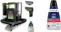 Portable carpet and upholstery spot cleaner with 32 oz stain formula bottle