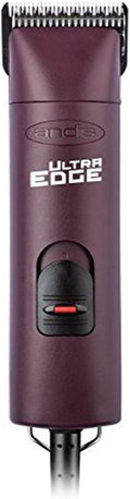 Burgundy 2-speed detachable blade pet grooming clipper
