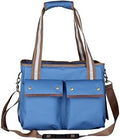Canvas Pet Travel Bag, Portable Shoulder Cross-Body for Cats and Dogs