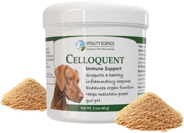 Container of digestive supplement for dogs – view 3