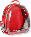 Breathable Pet Carrier Backpack for Cats and Small Dogs, Space Capsule Style