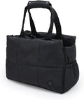 Portable Pet Travel Bag with Detachable Mat, for Cats and Small Dogs, Black