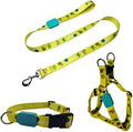 Pet Traction Rope Harness and Collar Set, Medium and Large
