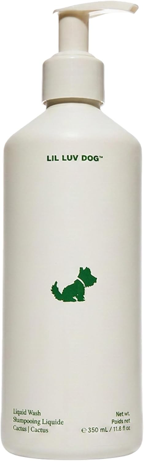 11.8 fl oz bottle of cactus flower dog shampoo