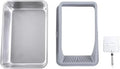 Stainless Steel Cat Litter Tray, Spacious and Elevated