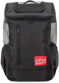 Top-loading pet backpack with breathable mesh panels and side pockets