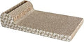 Corrugated Board Cat Scratcher with Catnip, Climbing Frame and Claw Sharpener Mat