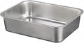 Heavy-Duty Stainless Steel Non-Slip Pet Tray, 60x40x15cm