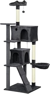 Large Cat Tree with 56cm Depth for Indoor Jumping