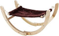 Wall-Mount Shelf Hammock Perch for Wooden Cage Shelves, Style D