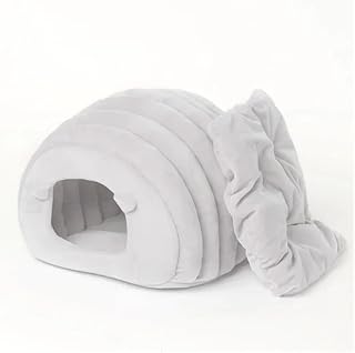 Semi-Closed Self-Warming Pet Nest