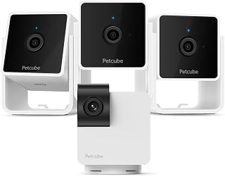 Petcube Cam 3 Pack and Cam 360 Bundle, 1080p HD Video, Night Vision, Two-Way Audio, Cat and Dog Monitor
