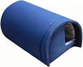 Cat Shelter with Soft Bottom, Weather-Resistant Enclosed, Navy Blue, 6KG