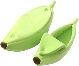 Banana-Shaped Warm Pet Sleeping Bag