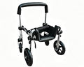 Front Limb Support Wheeled Cart for Cats, Aluminum Alloy Frame, XXS, 1.5-2.5kg